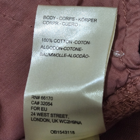 Free People Ray Corduroy Mini Skirt Button Front Terracotta Dusty Rose Size 2 - Picture 11 of 11